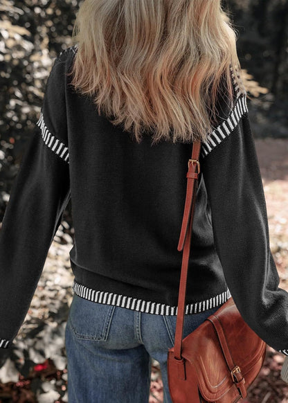 Marisa | Chic Contrast Jumper