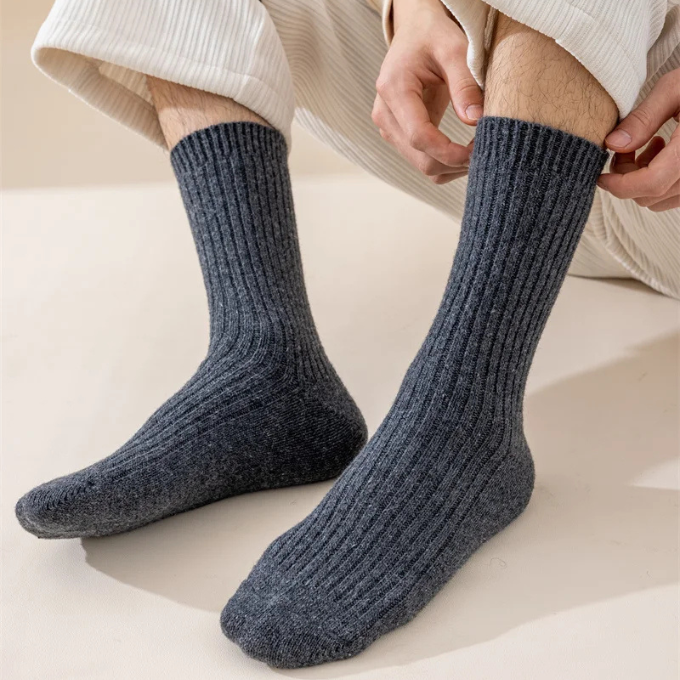 Winter Chalet Socks