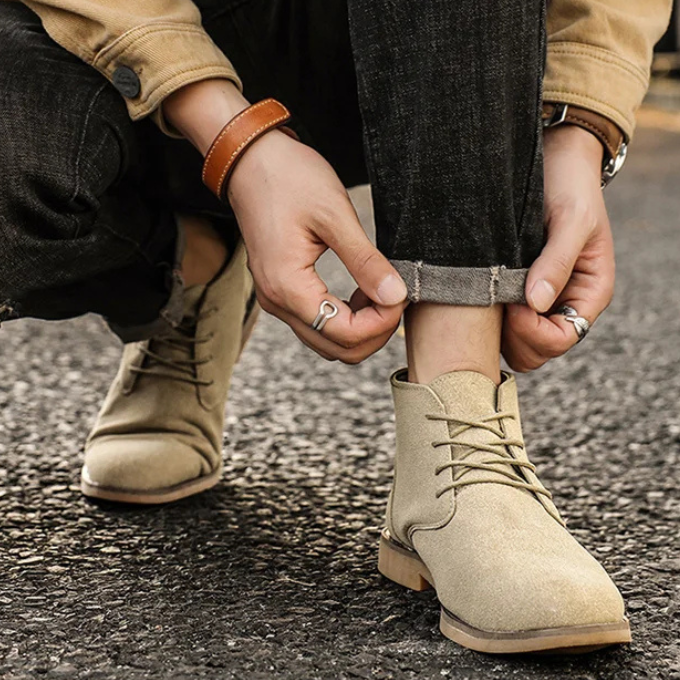 Soft Suede Chukka Boots