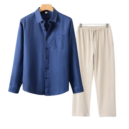 Aulier™ Linen Set (Long Sleeves)