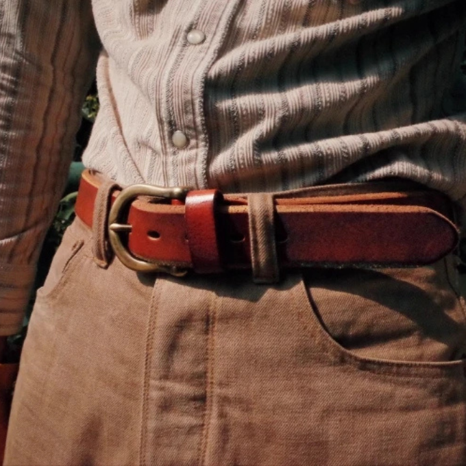 Full Grain Leather Ironhide Belt