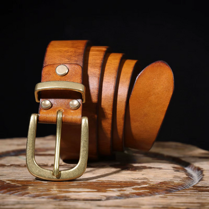 Harlan Full Grain Leather Belt