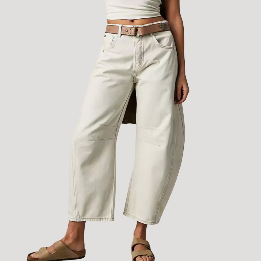 Women’s Loose Fit Barrel Leg Jeans