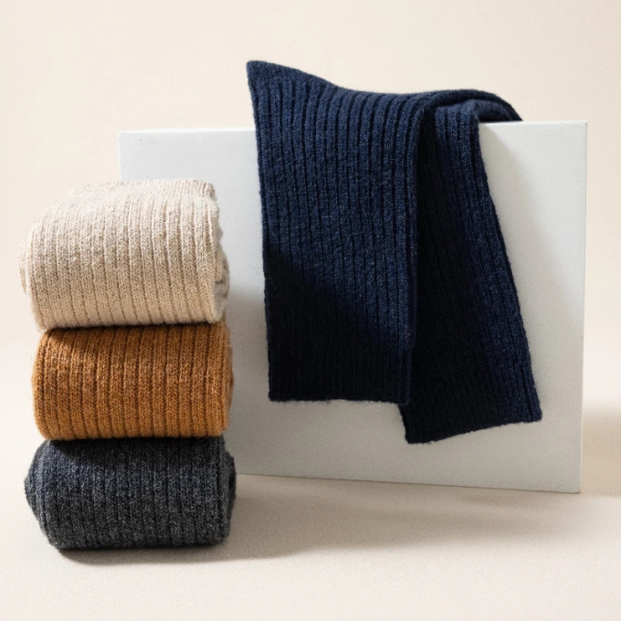 Winter Chalet Socks