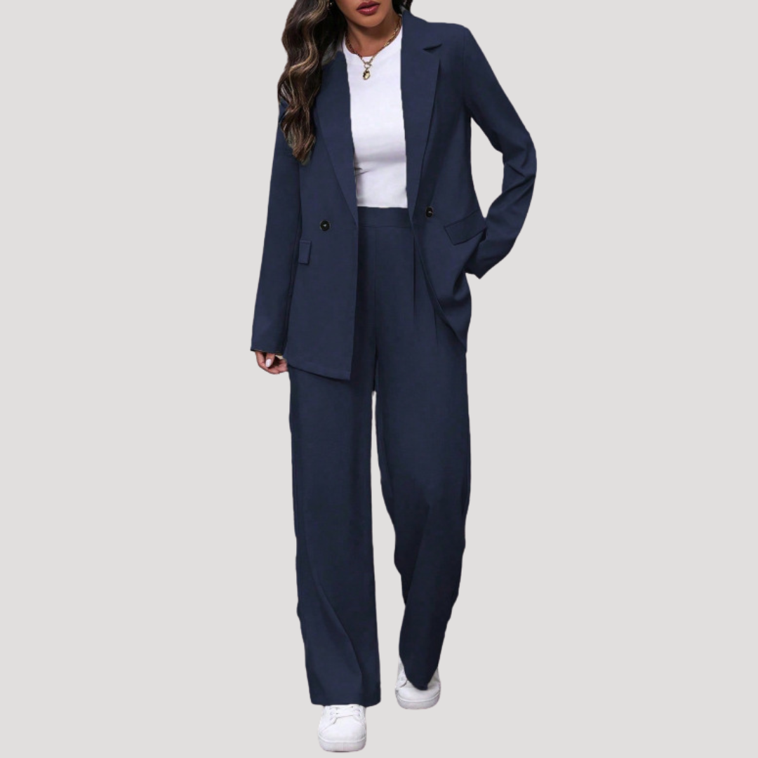 Women’s Elegant Tailored Trouser Smart Suit