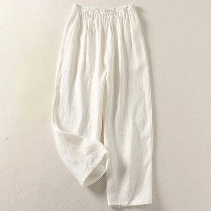 Amandine – Lightweight and Elegant Linen Trousers