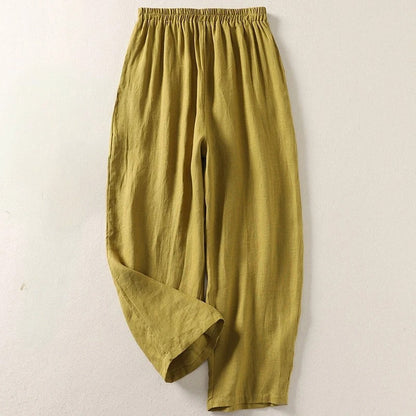 Amandine – Lightweight and Elegant Linen Trousers