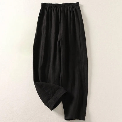 Amandine – Lightweight and Elegant Linen Trousers