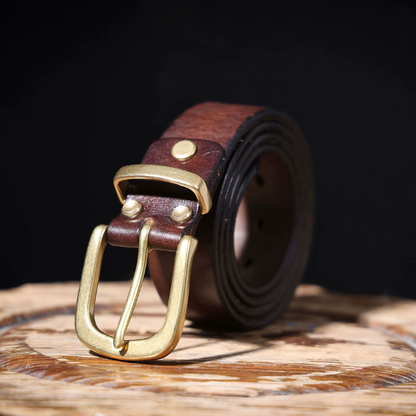 Harlan Full Grain Leather Belt
