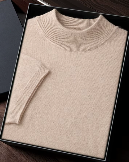 Zalecta | Timeless Mock Neck Shirt