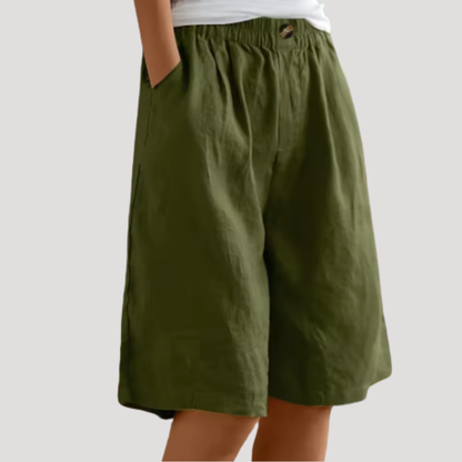 Women’s Elastic Waist Comfort Shorts