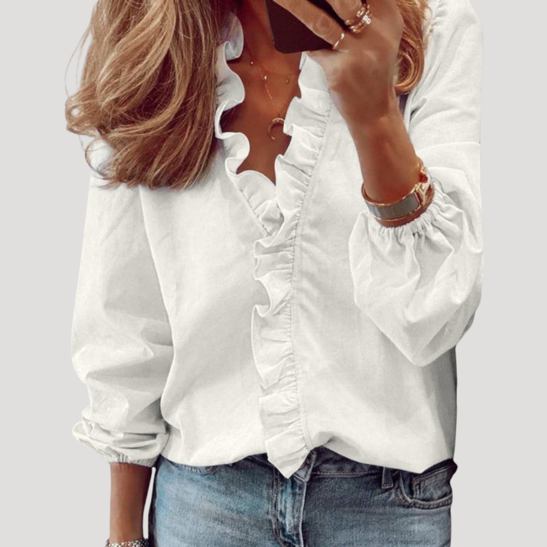 Women’s Elegant Ruffle Blouse