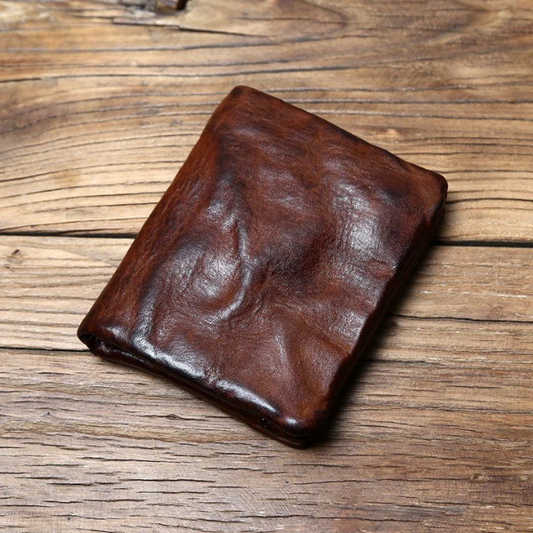 The Full Grain Leather Flintfold Wallet