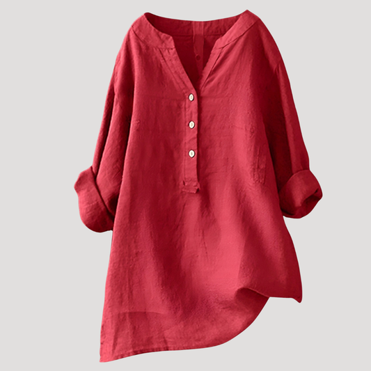 Women's Loose Fit Longline Tunic Top