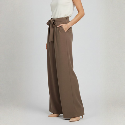 Women’s High Waist Wide Leg Palazzo Trousers