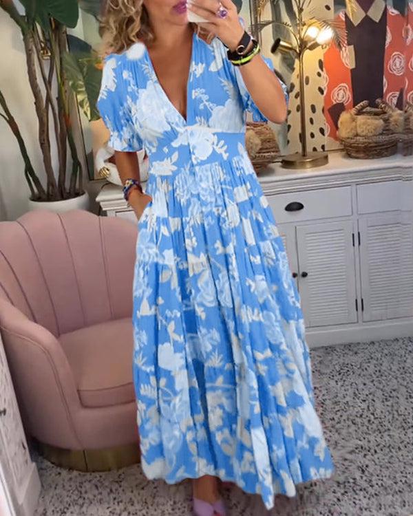 Dionne - Vibrant Floral Dress