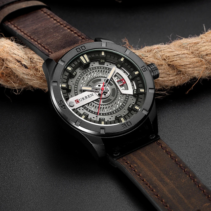 Curren Leather Watch