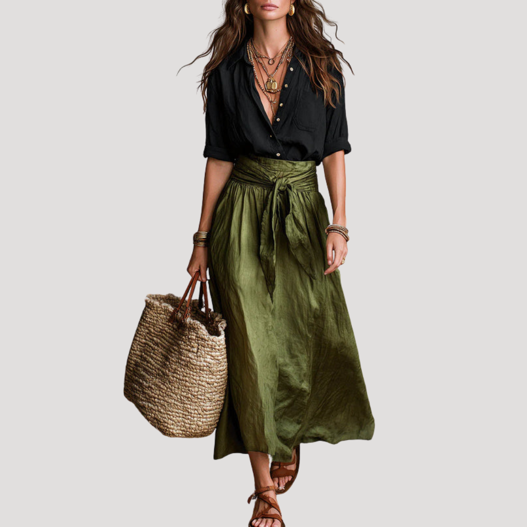 Women’s Chic Summer Co Ord Skirt Set