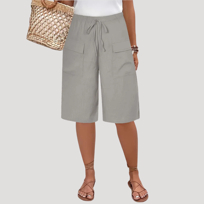 Women’s Elasticated Waist Bermuda Shorts