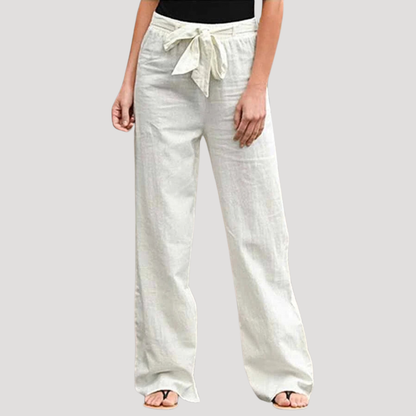 Women’s Effortless Drawstring Straight Leg Trousers