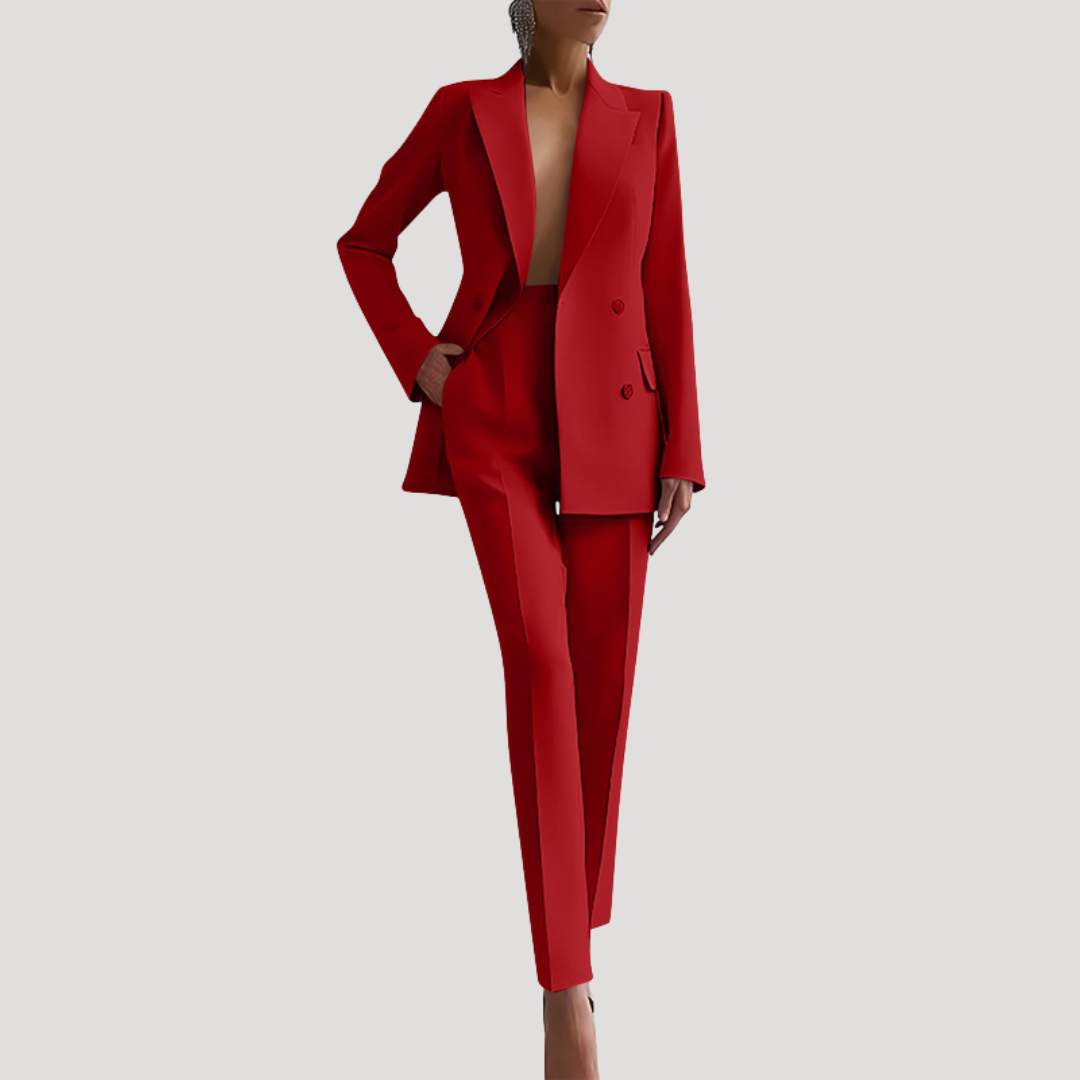 Women’s Elegant Tailored Trouser Suit