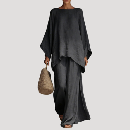Women’s Relaxed Co Ord Wide Leg Set