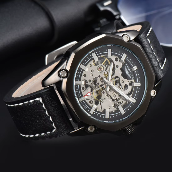 Beck Atlas Watch in 100% Cowhide