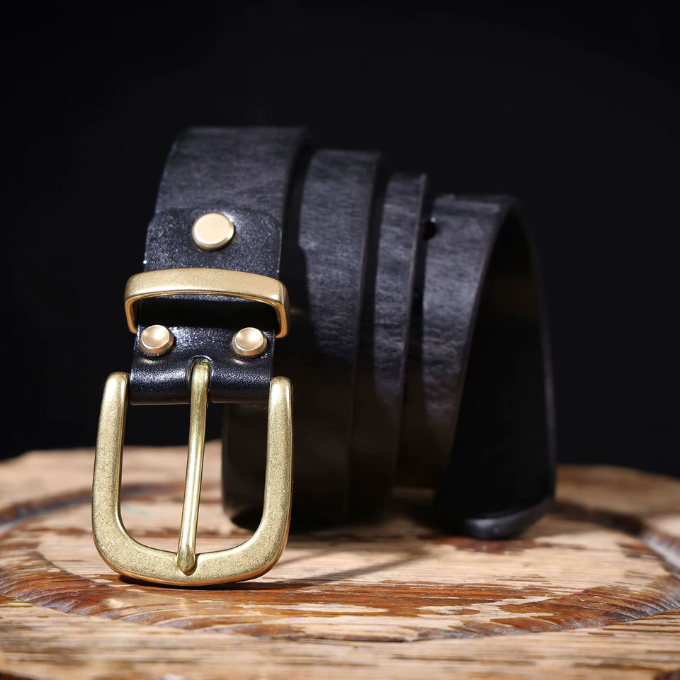 Harlan Full Grain Leather Belt