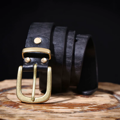 Harlan Full Grain Leather Belt