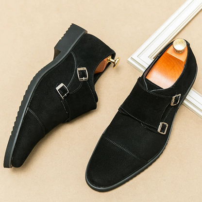 The Suede Monk Strap Shoe