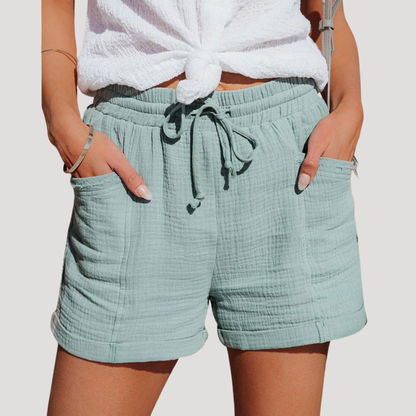 Women’s Linen Casual Summer Shorts