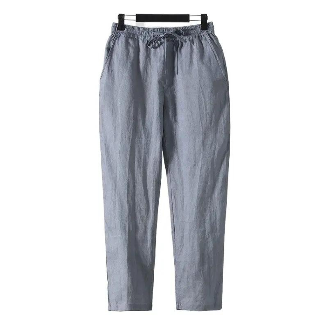 Paris™ - Linen Trousers (Straight Cut)