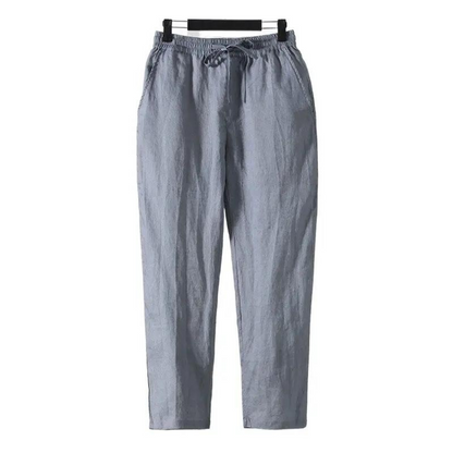 Paris™ - Linen Trousers (Straight Cut)