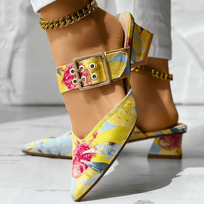 Bello | Bright Rainbow Heels