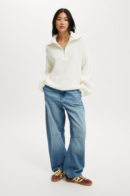 Felicia | Luxe Half Zip Jumper