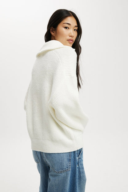 Felicia | Luxe Half Zip Jumper