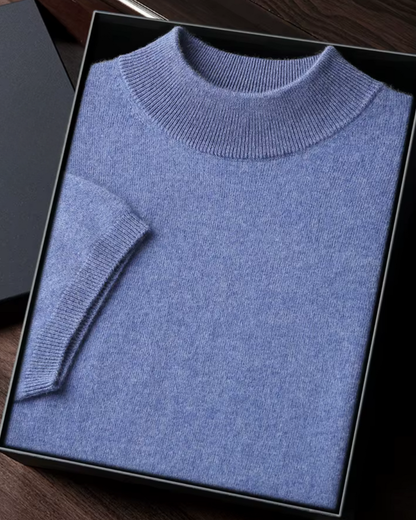 Zalecta | Timeless Mock Neck Shirt