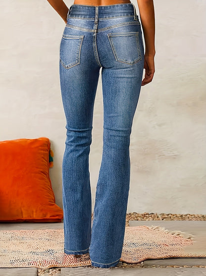 Marylène – High-waisted flared jeans trend