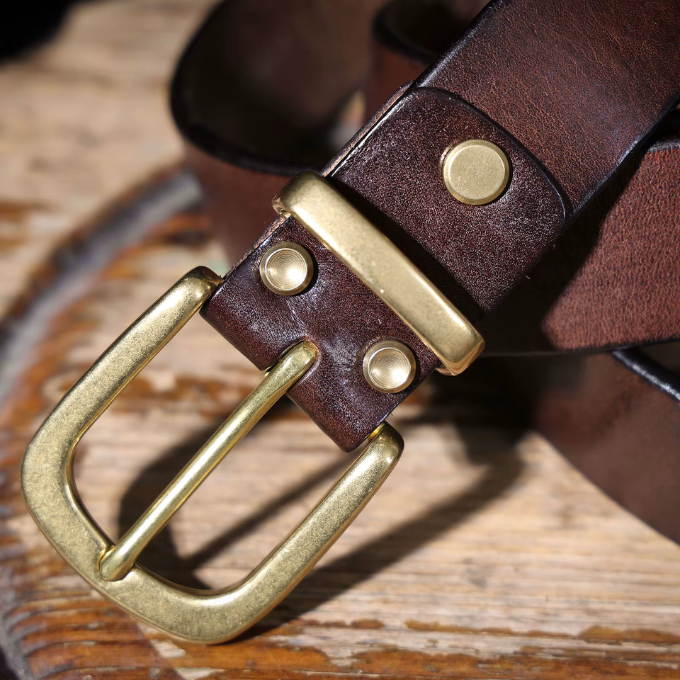 Harlan Full Grain Leather Belt