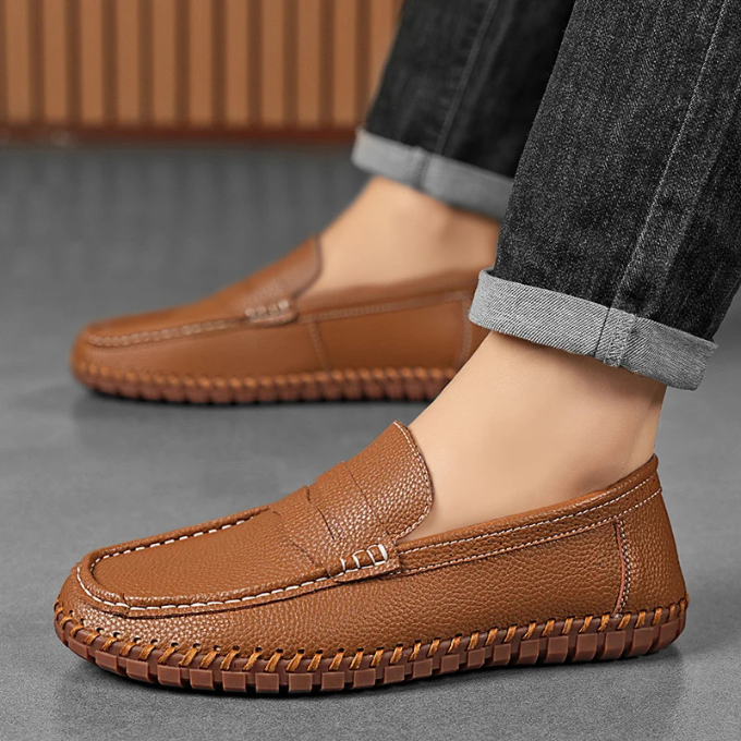 The Nora Full Grain Leather Loafer
