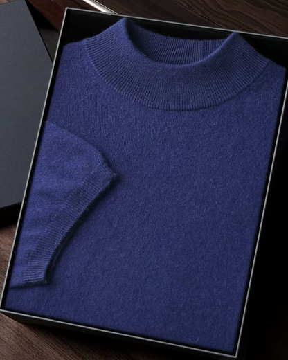 Zalecta | Timeless Mock Neck Shirt