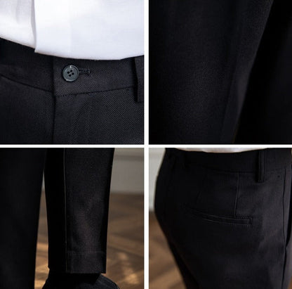 Sharp Pleated Trousers "New York" for the Office