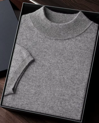 Zalecta | Timeless Mock Neck Shirt
