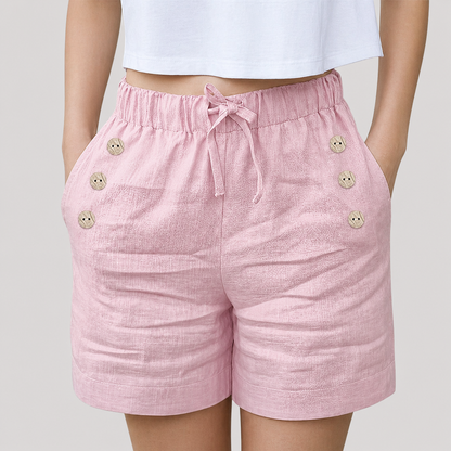 Women’s Tailored Elasticated Waist Summer Shorts