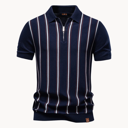 Enrico | Refined Zip Polo