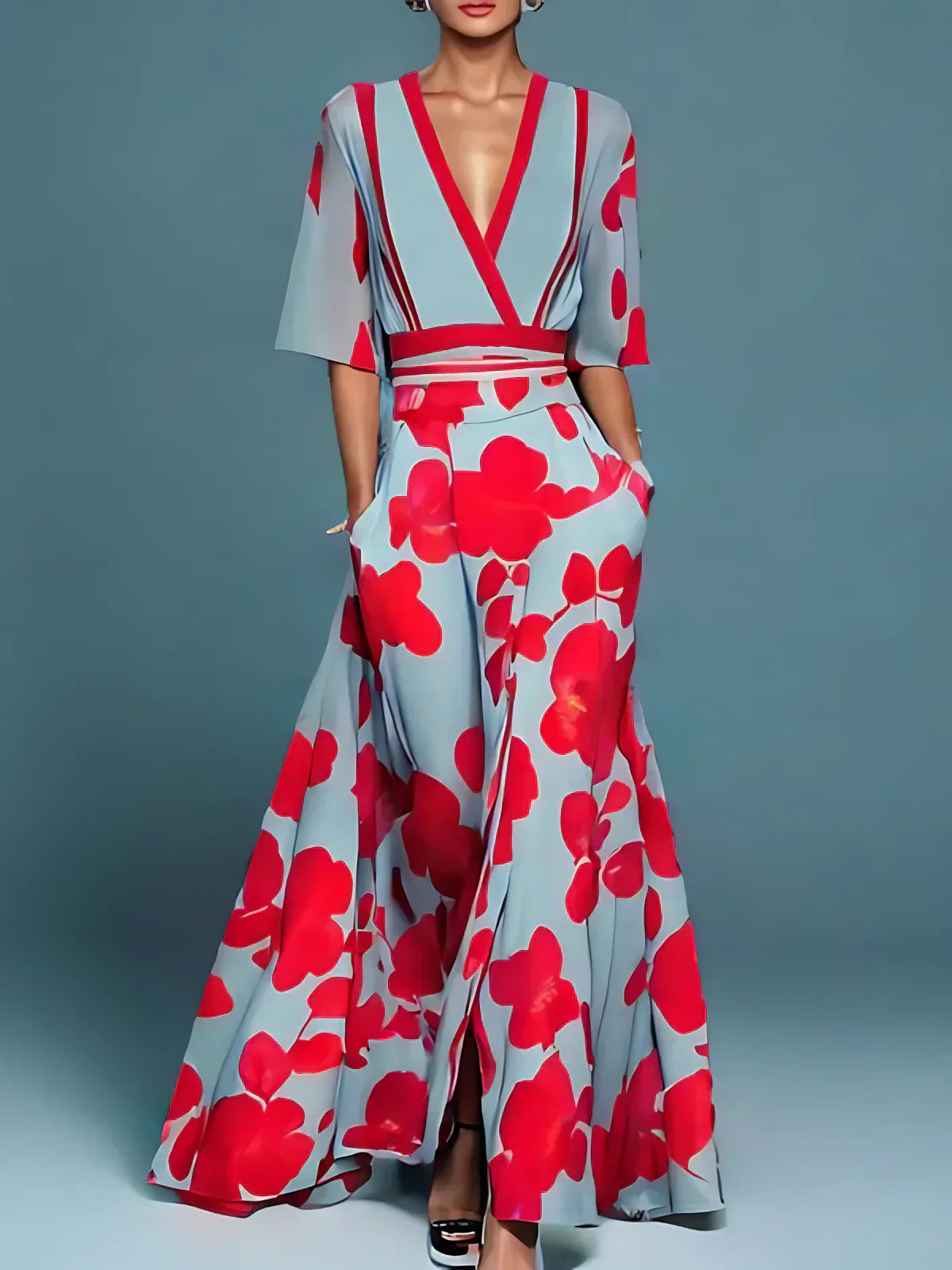Marisa™ | Elegant Floral Dress