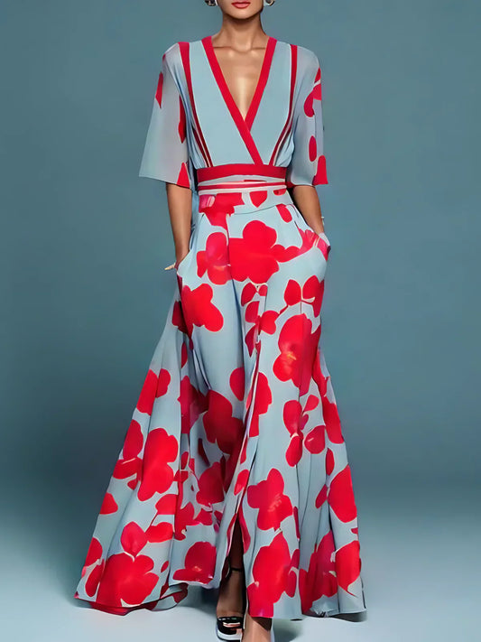 Marisa™ | Elegant Floral Dress