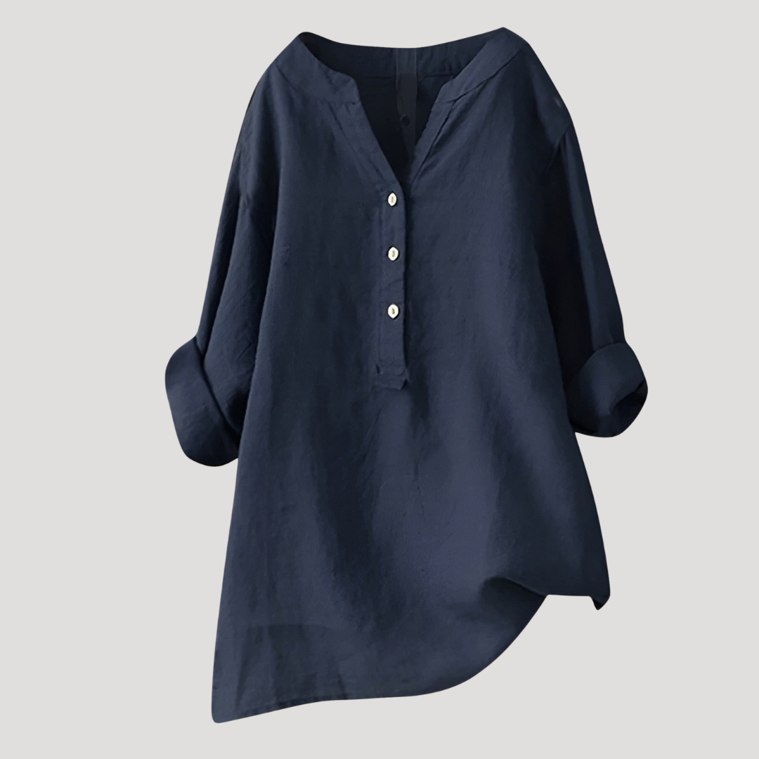 Women's Loose Fit Longline Tunic Top