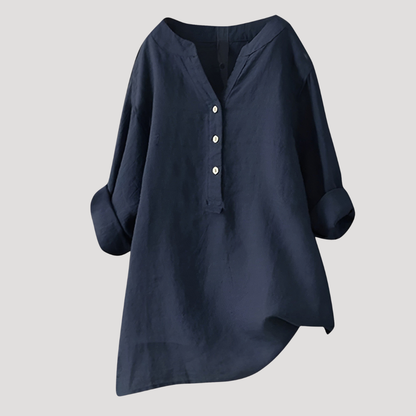 Women's Loose Fit Longline Tunic Top