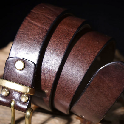 Harlan Full Grain Leather Belt